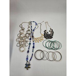 Jewelry Lot 24 pieces Vintage Bracelets and Necklaces